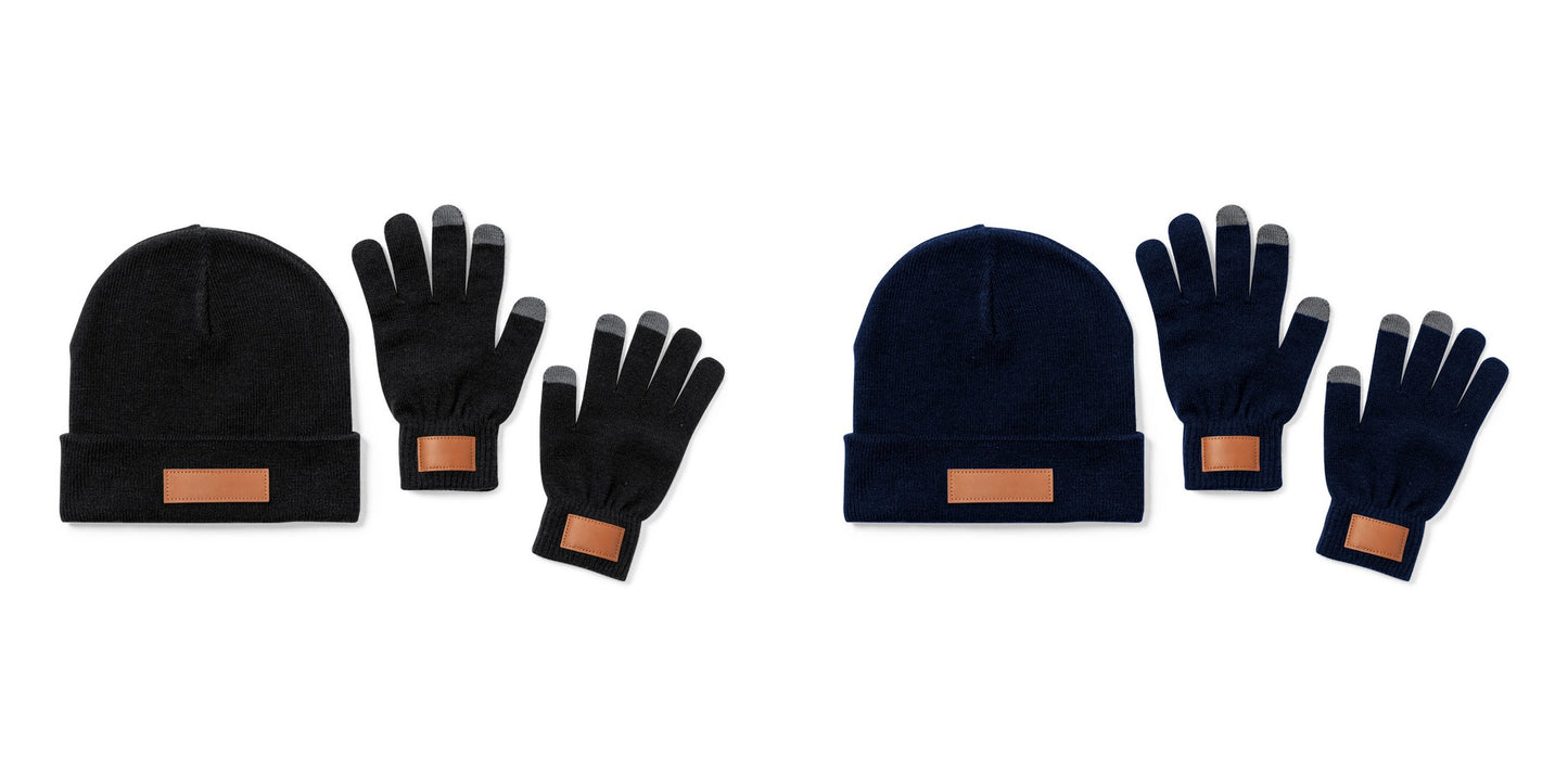 CONJUNTO LUVAS E GORRO LVIV