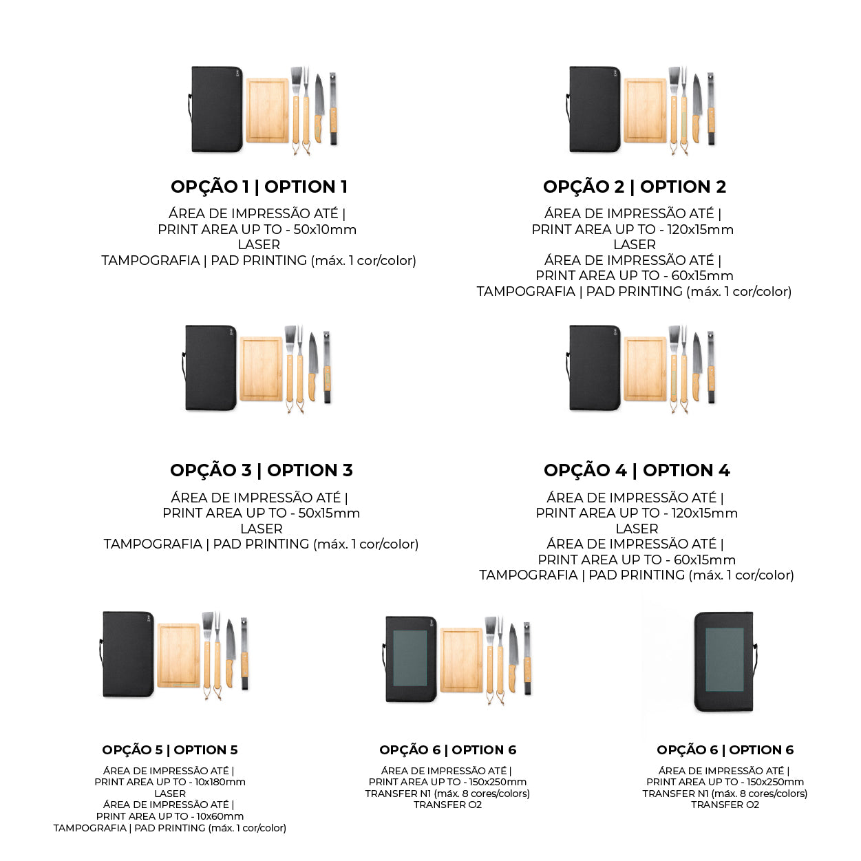 CONJUNTO DE CHURRASCO EGER