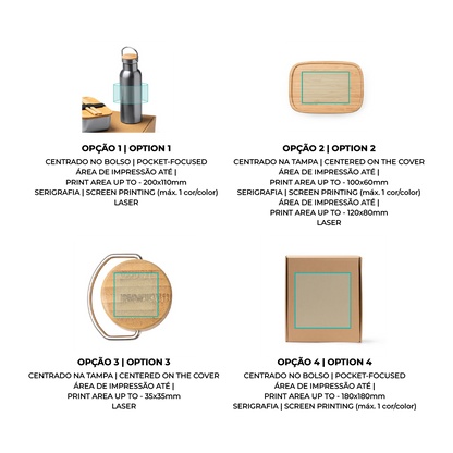 CONJUNTO DE LANCHEIRA SAN SALVADOR