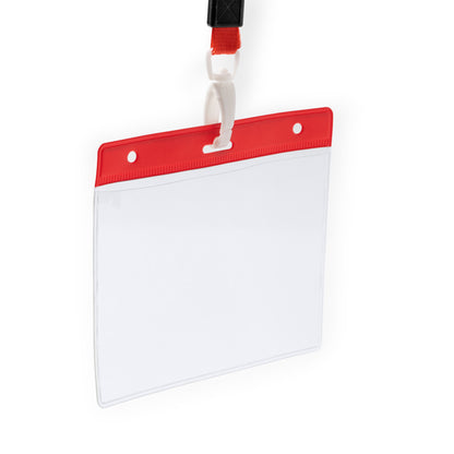 FITA LANYARD COM CRACHÁ TRAT