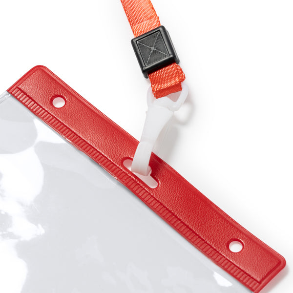 FITA LANYARD COM CRACHÁ TRAT