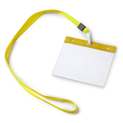 FITA LANYARD COM CRACHÁ TRAT
