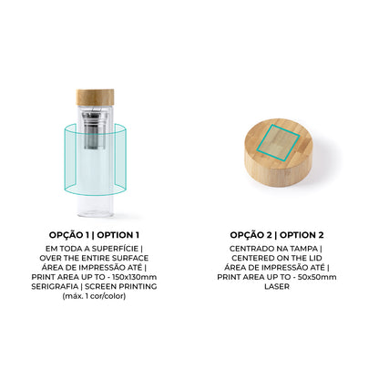 GARRAFA VIDRO SETTAT