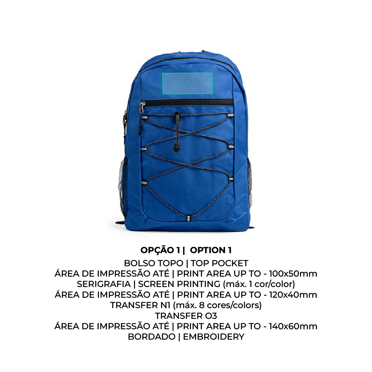 MOCHILA DESPORTIVA JOÃO CÂMARA
