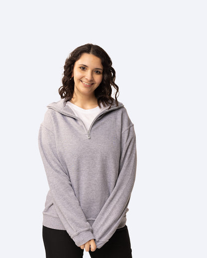 SWEATSHIRT MEIO FECHO EDIMBURGO